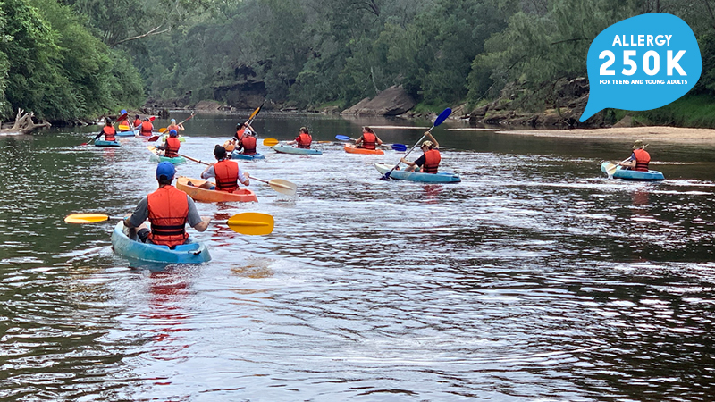 Allergy 250K camp on the Sunshine Coast March 2023