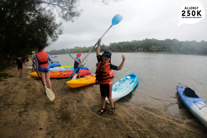 Allergy 250K Sunshine Coast Camp kayaking canoeing
